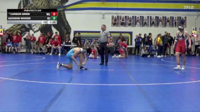 215 lbs Cons. Round 3 - Carson Grier, Williamsburg vs Jackson Woods, Cedar Rapids Jefferson