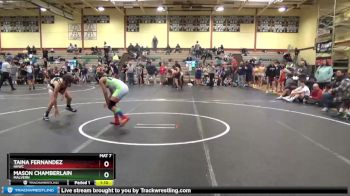 130 lbs Semifinal - Mason Chamberlain, Malvern vs Taina Fernandez, HHWC