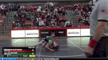 174 lbs Semifinal - Brandon Matthews, Seton Hill vs Dillon Walker, Mercyhurst