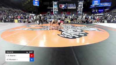 145 lbs Rnd Of 32 - Alyssa Keane, IL vs Desza Munson, CO