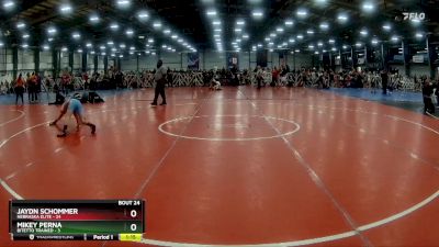 92 lbs Rd# 9- 2:15pm Saturday Final Pool - Mikey Perna, Bitetto Trained vs Jaydn Schommer, Nebraska Elite