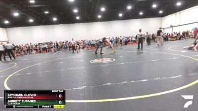 195 lbs Semifinal - Tayshaun Glover, Invictus Wrestling Club vs Jarrett Eubanks, Club Venom