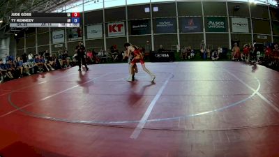 94 lbs Jude Goss, Georgia vs Ty Kennedy, Arkansas
