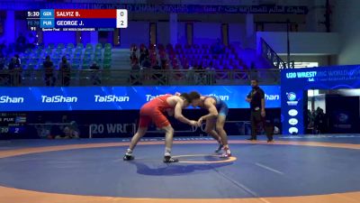 70 kg 1/4 Final - Burak Salviz, Germany vs Julian George, Puerto Rico