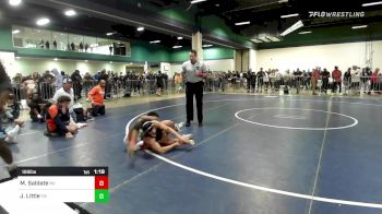 126 lbs Round Of 64 - Manual Saldate, NV vs Jarvis Little, TN