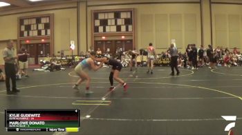 118 lbs Round 3 (4 Team) - Marlowe Donato, Elite NJ Blue vs Kylie Gudewitz, Elite NJ Purple