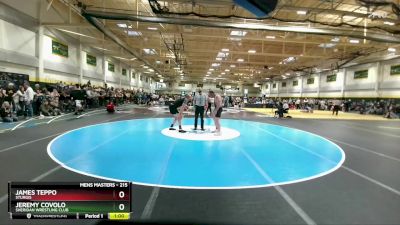 215 lbs Round 2 - Jeremy Covolo, Sheridan Wrestling Club vs James Teppo, Sturgis