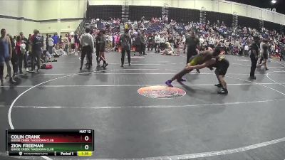 215 lbs Round 4 - Colin Crank, Goose Creek Takedown Club vs Zion Freeman, Goose Creek Takedown Club