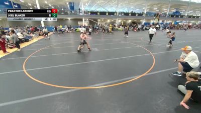 106 lbs Champ. Round 1 - Joel Blaker, Unattached vs Praxton LaBonte, Unattached