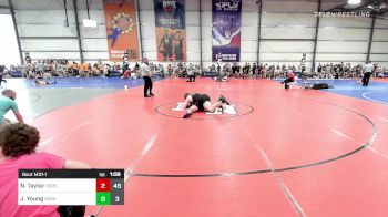 182 lbs Rr Rnd 1 - Nate Taylor, Iron Horse Gold vs Jaylen Young, Indiana Mafia