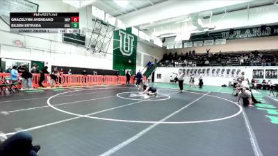 140 lbs Champ. Round 1 - Lizette Ruiz, Warren vs Reagan Kelly, Alhambra (Alhambra)