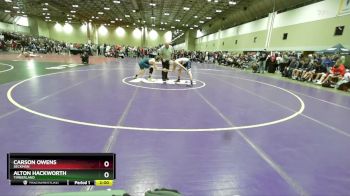 126 lbs Champ. Round 1 - Carson Owens, Seckman vs Alton Hackworth, Timberland