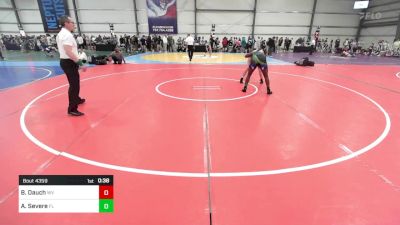 160 lbs Consi Of 64 #2 - Blake Dauch, WV vs Adonis Severe, FL