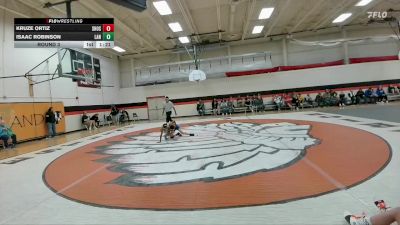 73-75 lbs Round 3 - Isaac Robinson, Lander Middle School vs Kruze Ortiz, Shoshoni Junior High School