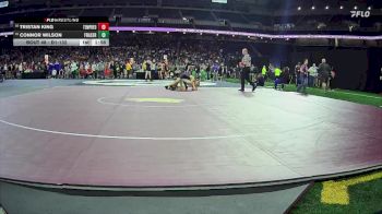 D1-132 lbs Champ. Round 1 - Connor Wilson, Fraser vs Tristan King, Temperance Bedford