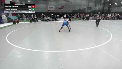 144 lbs Champ. Rd Of 64 - Zane Winter, Sanderson Wrestling Academy vs Tristan Gauvin, Bear Cave Wrestling Club