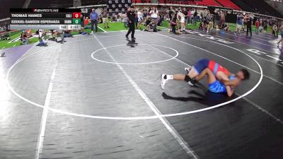 144 lbs Cons. Sub-semis - Thomas Haines, California vs Ezekiel-Samson Esperanza, Hawaii