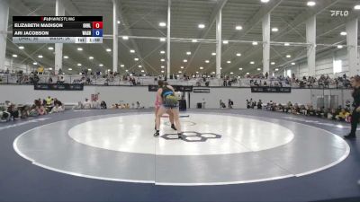 170 lbs Elizabeth Madison, Ohio Blue vs Ari Jacobson, Washington J