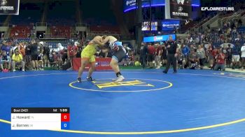 285 lbs Cons Semis - James Howard, Tennessee vs Jacob Barnes, Oregon