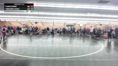85 lbs Consi Of 8 #2 - Liam Elower, Binghamton vs Benjamin Huska, Latrobe