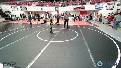 73 lbs Consolation - Kirsten Kelso, Tiger Trained Wrestling vs Asa Benton, Runestone