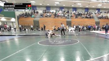 126 lbs Champ. Round 3 - Blake Sexton, Cherokee Trail vs Tye Johnson, Casteel