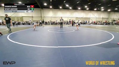 95 lbs Quarterfinal - Chance Baker, MOJO Mulisha 14U vs Wyatt Ledford, Shelton Wrestling Academy 14U