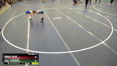 Round 3 - Trinity Yates, Hastings Wrestling Club vs Macy Schaefer ...