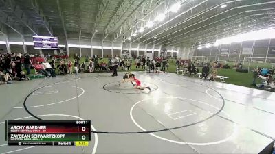 78 lbs Round 1 (4 Team) - Archy Gardner, South Central Utah vs Zaydean Schwartzkopf, Western Nebraska