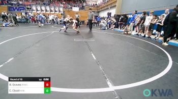 67 lbs Round Of 16 - Blaze Graves, Red Ryder Wrestling Club vs Camden Cloyd, Noble Takedown Club