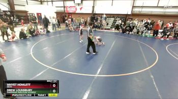 61 lbs Quarterfinal - Whyet Howlett, Delta vs Drew Lounsbury, Sanderson Wrestling Academy