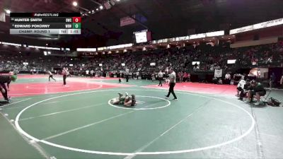90 lbs Champ. Round 1 - Edward Pokorny, WDW1 vs Hunter Smith, DWC3