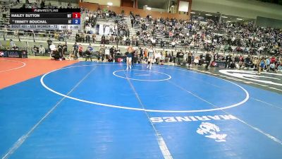 U23 Women - 72 lbs 7th Place Match - Hailey Sutton, MT vs Trinity Bouchal, AZ