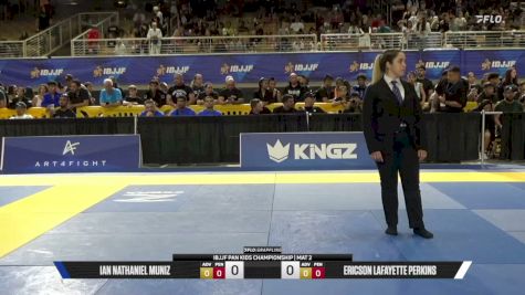 Ian Nathaniel Muniz vs Ericson Lafayette Perkins 2026 Pan Kids Jiu-Jitsu IBJJF Championship