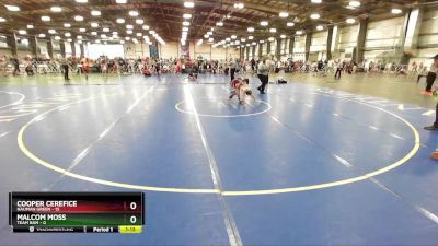 60 lbs Rd# 7- 10:45am Saturday Final Pool - Cooper Cerefice, Nauman Green vs Malcom Moss, Team BAM