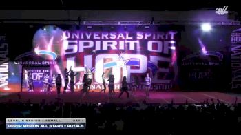 Upper Merion All Stars - Royals [2026 L6 Senior - XSmall Day 1] 2026 Spirit of Hope Grand Nationals