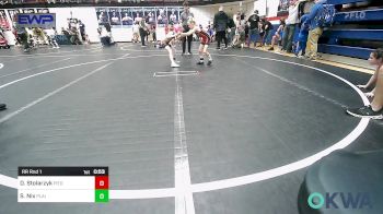 58 lbs Rr Rnd 1 - Davie Stolarzyk, Piedmont vs Sarah Nix, Plainview Wrestling