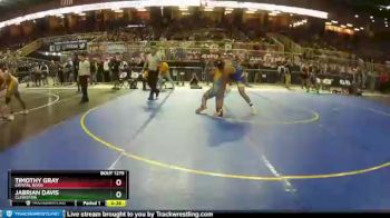 1A 220 lbs Cons. Round 2 - JaBrian Davis, Clewiston vs Timothy Gray, Crystal River
