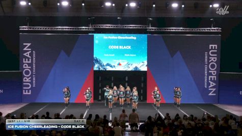 Ice Fusion Cheerleading - CODE BLACK [2026 IASF L1 - U18 Day 2] 2026 The European Summit