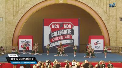 Tiffin University [2025 Advanced All-Girl Division II Prelims] 2025 NCA & NDA College Nationals