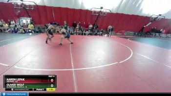 195 lbs Round 3 (4 Team) - Aaron Lepak, Aquinas vs Oliver Wolf, Glenbrook South 2