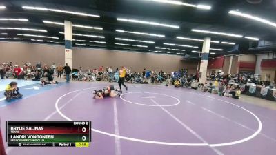 127 lbs Round 2 - Landri VonGonten, Legacy Wrestling Club vs Brylie Salinas, Texas