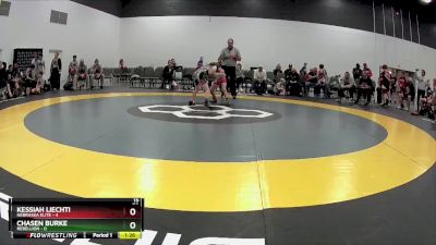 70 lbs Round 3 (6 Team) - Chasen Burke, Rebellion vs Kessiah Liechti, Nebraska Elite