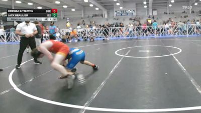 113 lbs Rr Rnd 1 - Herman Littleton, Dover Bandits - HSB vs Jack Beaulieu, New England Gold - HSB
