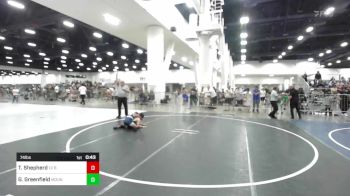 74 lbs Quarterfinal - Tahitoa Shepherd, LV Bears WC vs Gabriel Greenfield, Mountain Man WC