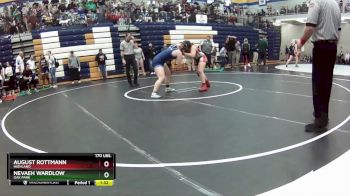 170 lbs. Semifinal - Nevaeh Wardlow, Oak Park vs August Rottmann, Highland