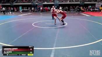 130 lbs Cons. Semi - Jackson Carney, Wrangell Wolves vs Eli Banks, Houston