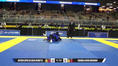 Ademola David Odusanya vs Arthur Lopes Da Silva Bysnetto 2025 Pan Jiu Jitsu IBJJF Championship