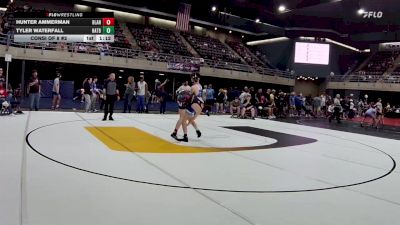 115 lbs Consi Of 8 #2 - Hunter Ammerman, Blandburg vs Tyler Waterfall, Hatboro