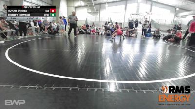 100 lbs Rr Rnd 3 - Ronan Winkle, Raw Wrestling Club vs Dekoty Howard, Keystone Kids Wrestling Club